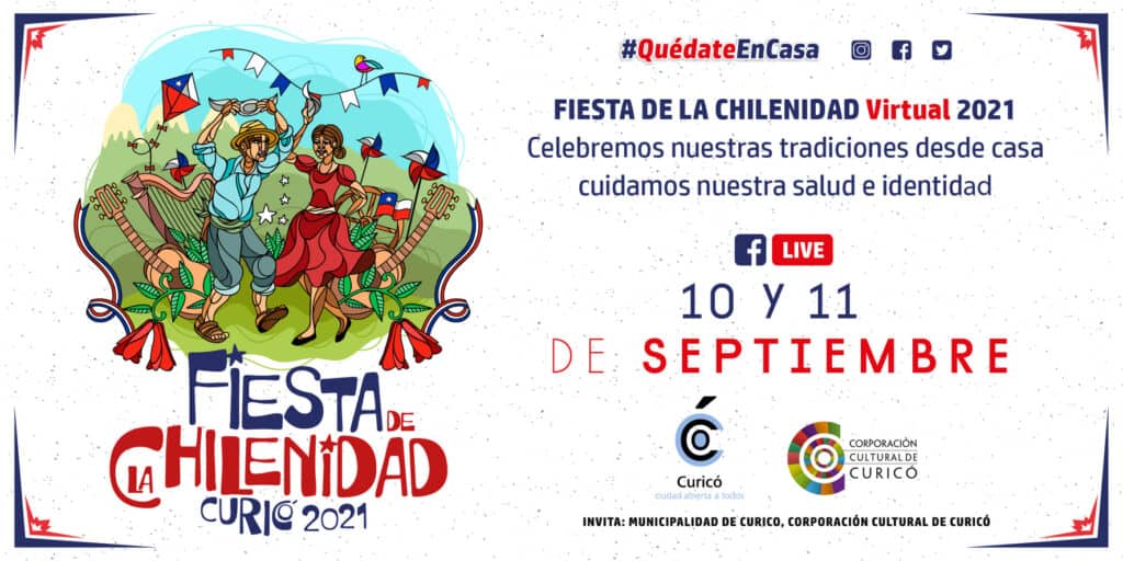 Fiesta de la Chilenidad de Curicó 2021 se realizará online con artistas locales
