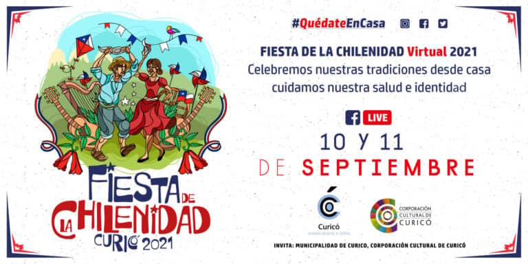 Fiesta de la Chilenidad de Curicó 2021 se realizará online con artistas locales