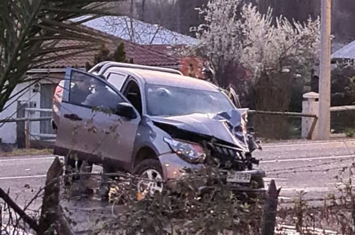 Conductor en estado de ebriedad generó colisión que dejó un herido grave en La Huerta de Mataquito