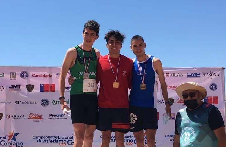 Atleta curicano se tituló campeón nacional U20 en Copiapó