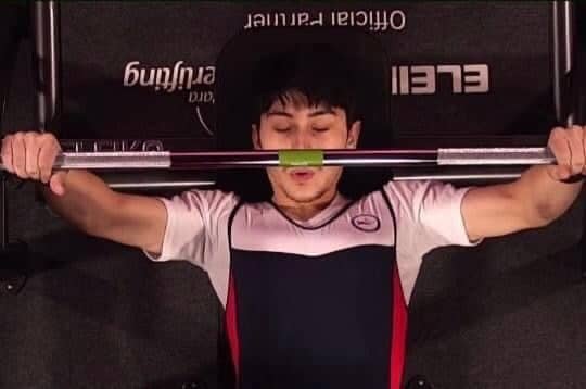Hualañecino cumplió una buena actuación en el World Championships Para-Powerlifting Tbilisi 2021
