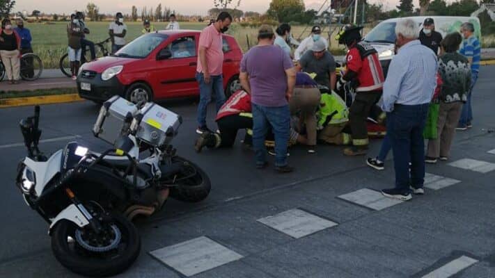 Curicano fallece atropellado por motorista en plena avenida Alessandri