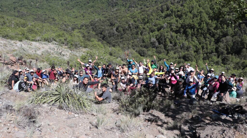 Expedición “Desafío Chiquillanes” convocó a 80 excursionistas en Molina