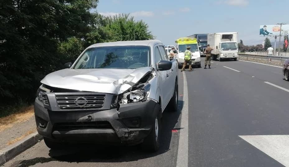 Menor de 13 años falleció atropellado por una camioneta en el cruce de Lontué