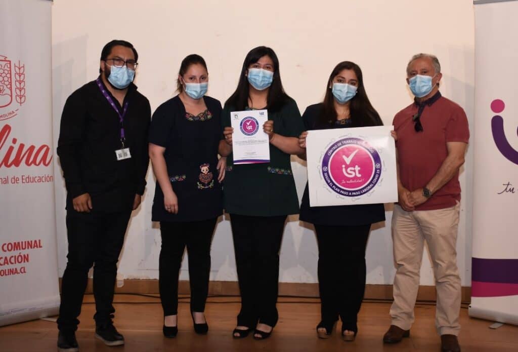 Once jardines infantiles de Molina se certificaron como “Libres de Covid-19”