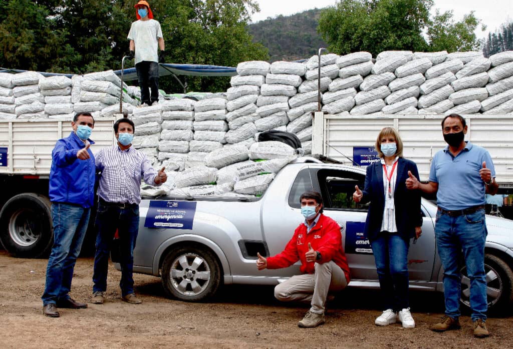Pequeños agricultores y ganaderos de Curicó recibieron recursos del Ministerio de Agricultura