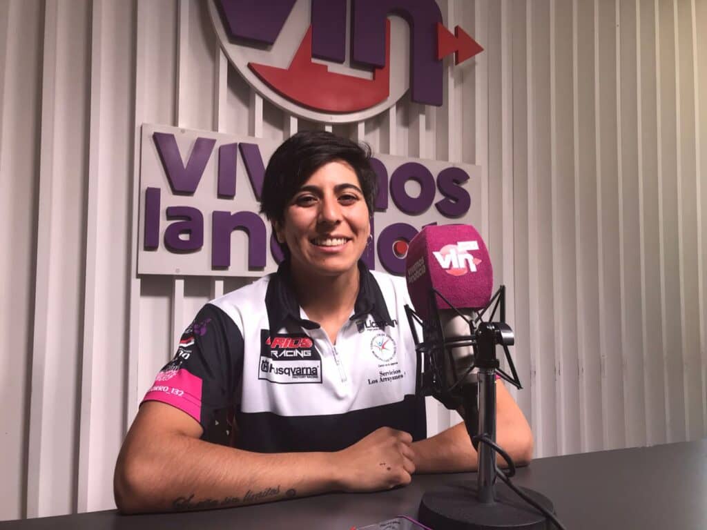 Tania González quiere seguir los pasos de "Chaleco": “Me encantaría competir en el Dakar”