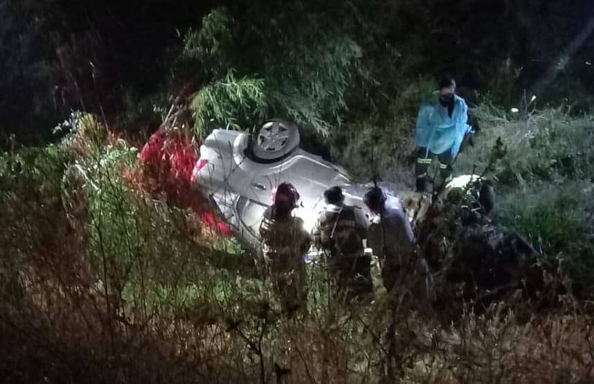 Conductor resultó herido de gravedad tras accidente en Avenida Trapiche en Curicó