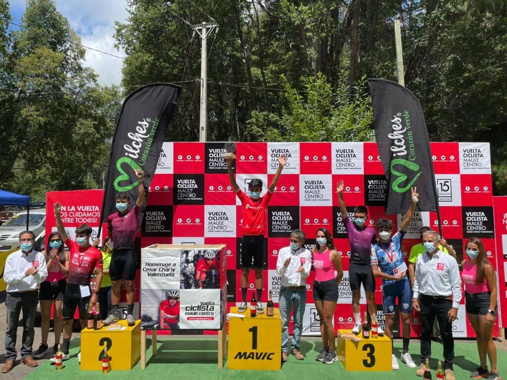 Cristóbal Ramírez es el gran ganador de la Vuelta Ciclista Maule Centro