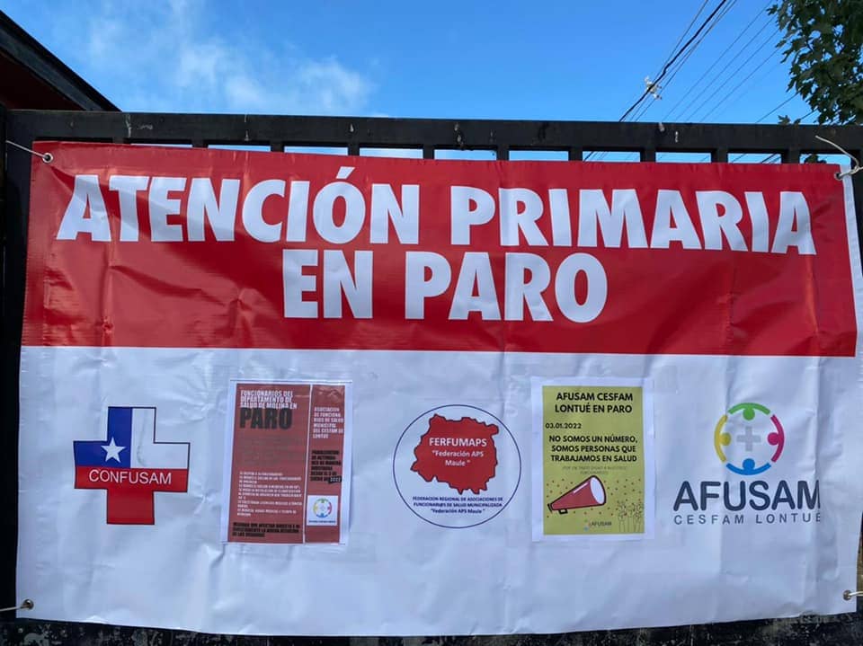 Sigue paro de funcionarios del Cesfam Lontué por despidos y término de asignaciones