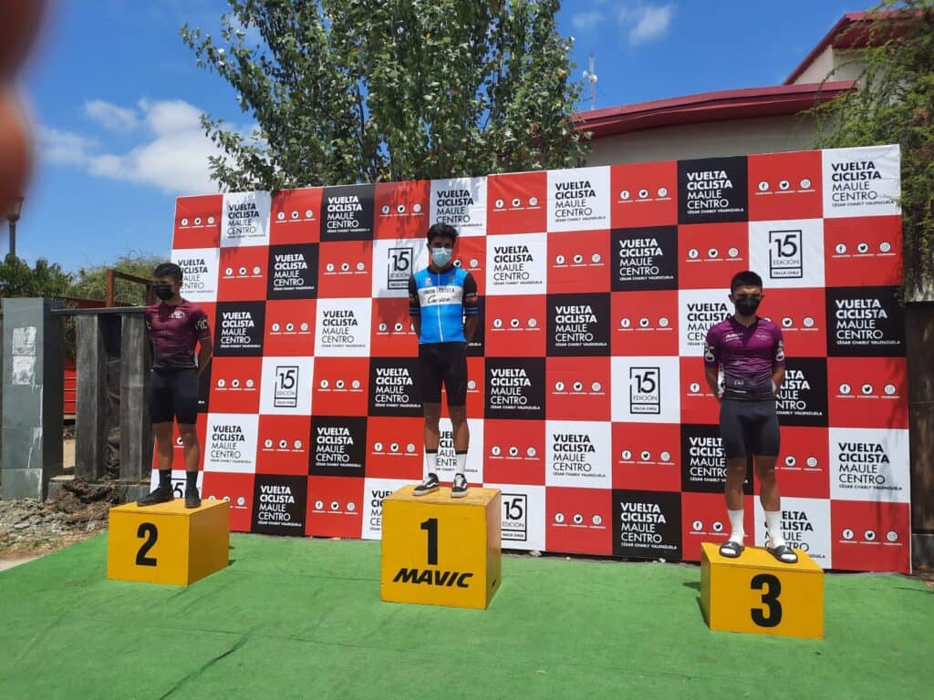 Del Unión Ciclista: Cristóbal Ramírez se quedó con la 1era etapa de la Vuelta Maule Centro