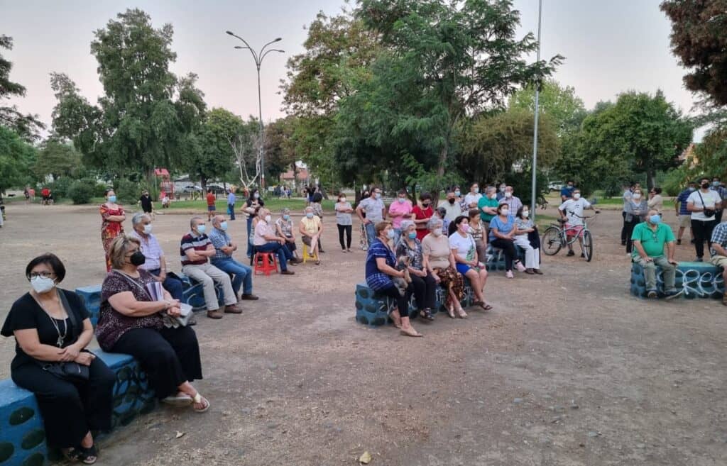 Vecinos de Villa Rauquén de Curicó se reúnen para tomar medidas preventivas contra la delincuencia