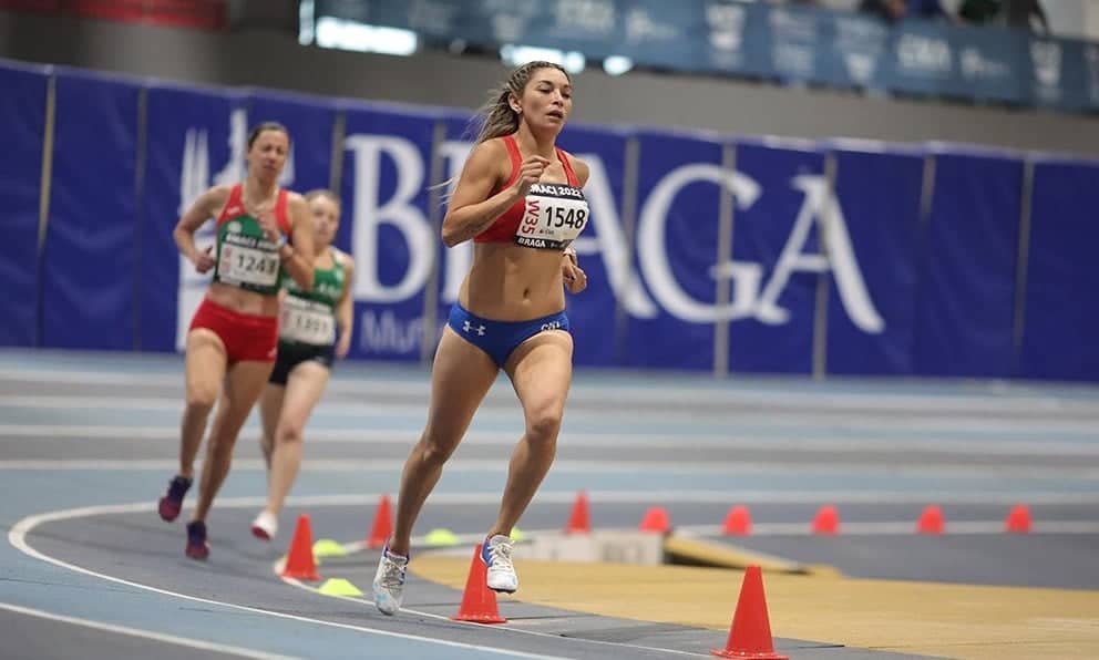 Evelyn Ortiz regresó a Chile tras conseguir un 4to y 7mo lugar en Portugal