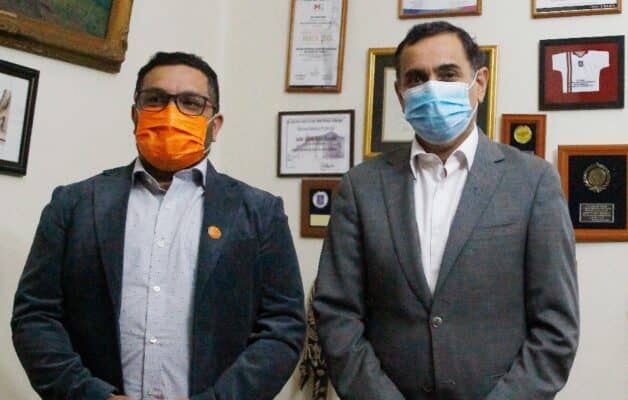 CORE Roberto García se reunió con el alcalde de Curicó para analizar temáticas comunales