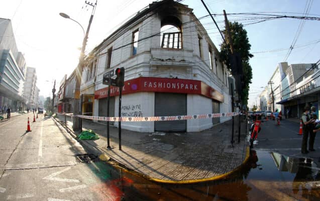 Propietarios del “Palacio Avilés” de Curicó pretenden restaurar el edificio tras incendio