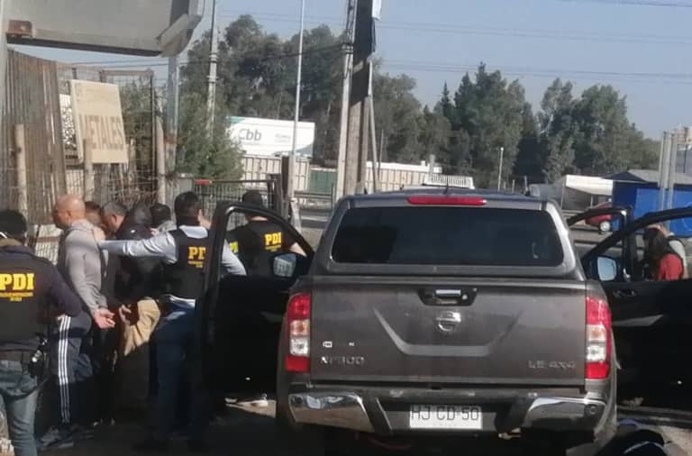 PDI de Curicó detuvo a banda de traficantes de drogas en la Ruta 5