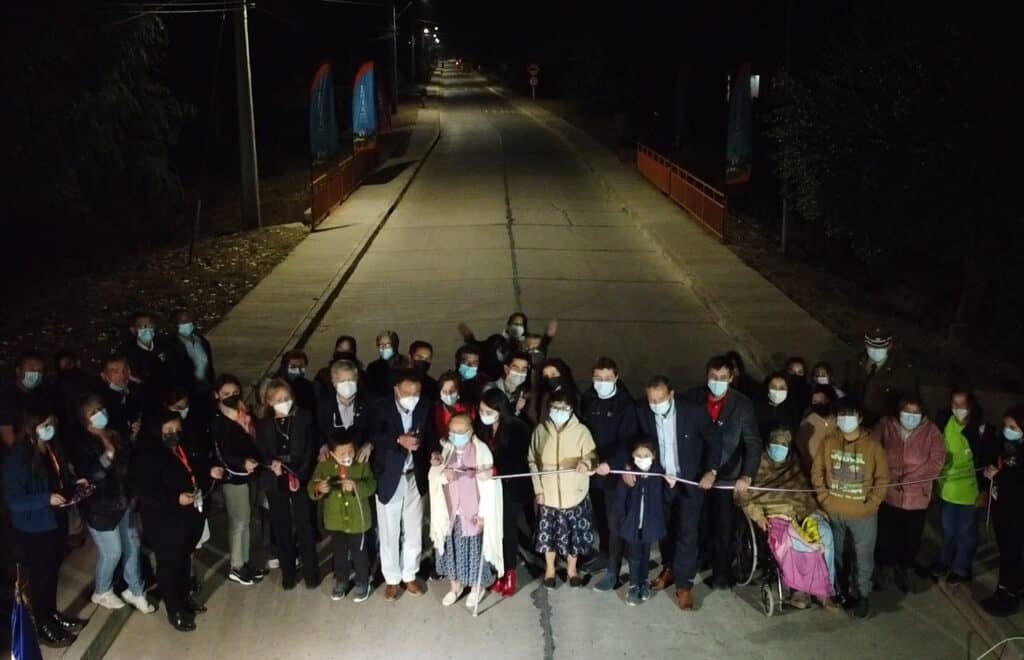 Municipio de Licantén inauguró pavimentación de calle Ciro Boetto