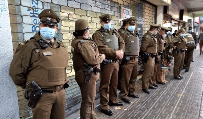 Carabineros de Curicó detuvieron a sujetos que robaban cables de telefonía