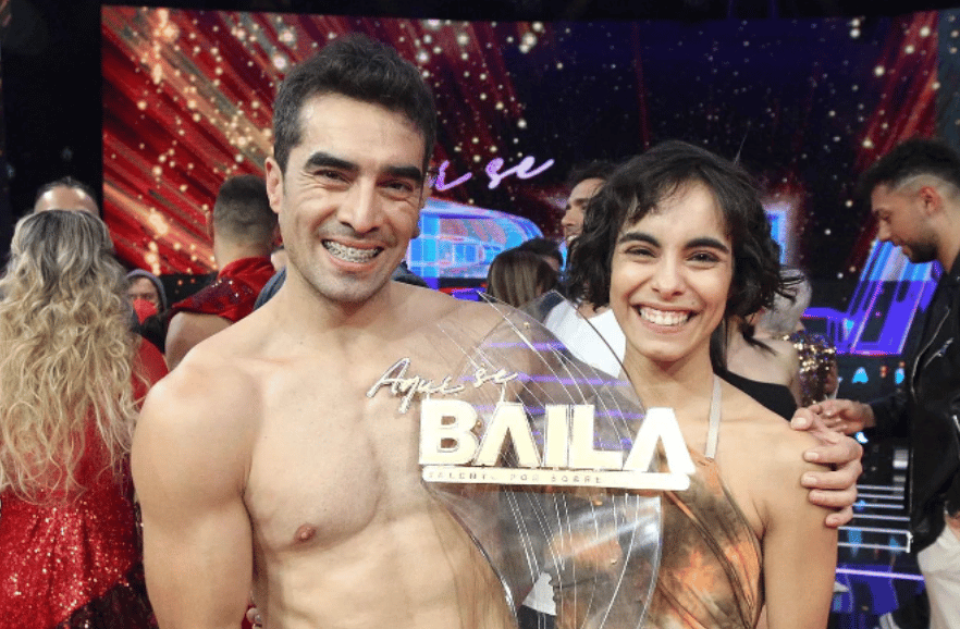 Bailarina curicana Melissa Briones y Kike Faúndez ganaron programa “Aquí Se Baila” de Canal 13