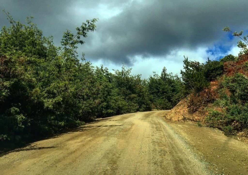 Dirección de Vialidad inició trabajos en la Ruta J-80 que une a La Higuera con Llico
