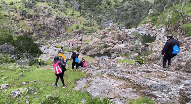 Municipio de Hualañé convoca a trekking hasta la Poza del Morro en Caone
