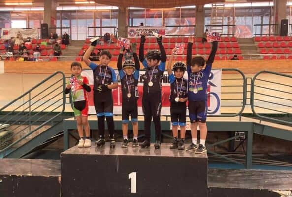 Curicanos conquistaron el Campeonato de Pista en Santiago