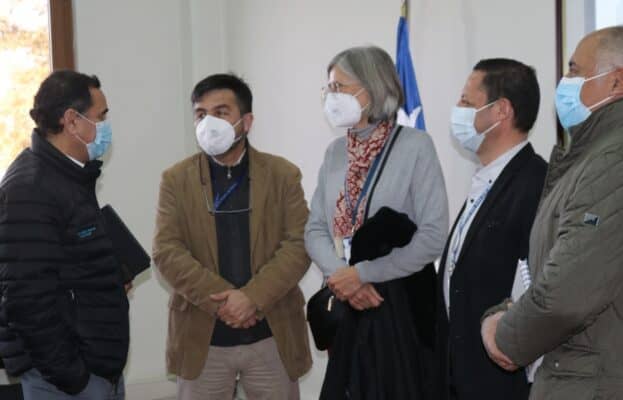 Autoridades analizan etapa final de construcción del nuevo Hospital de Curicó