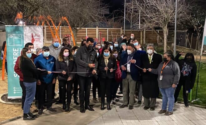 Sector de Placilla en Licantén cuenta con nueva plaza para actividades recreativas