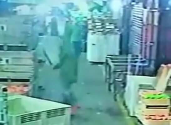 Extranjero atacó con un machete a comerciante de la Felicur