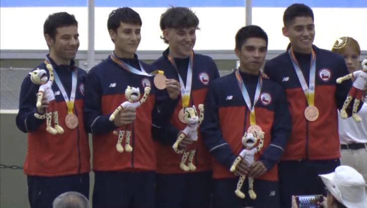 Curicanos logran bronce en el ciclismo de los Suramericanos