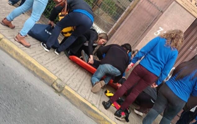 Alumno de Escuela España resultó herido tras ser atropellado en Curicó