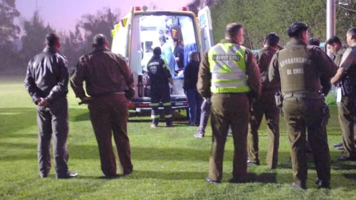 Carabinero se encuentra en riesgo vital tras ser golpeado con un fierro en la cabeza