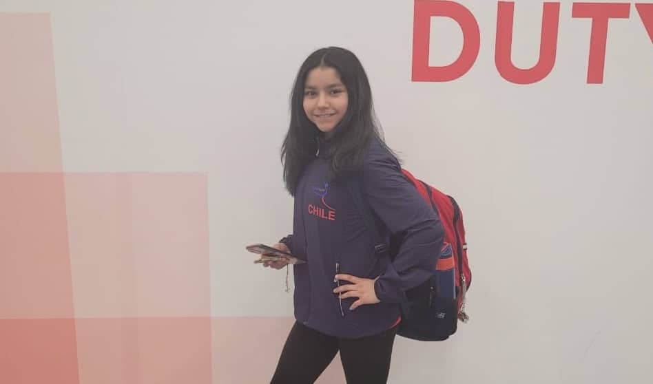 Gimnasta romeralina lista para representar a Chile en Ecuador