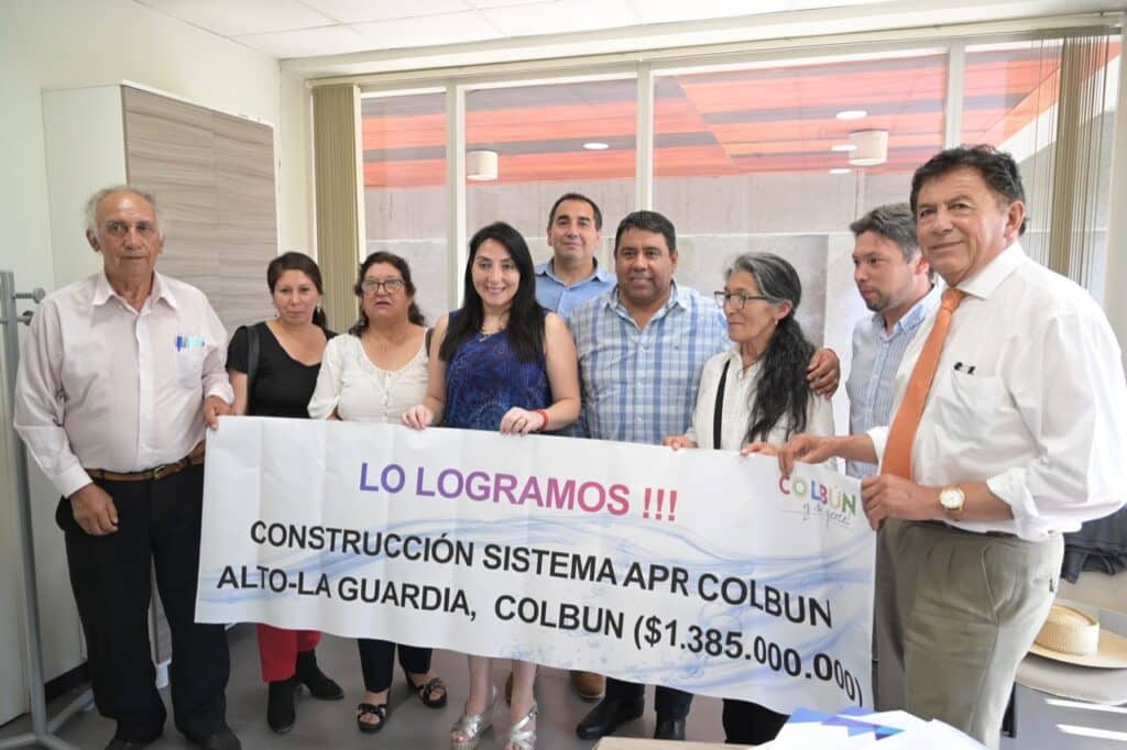 Consejo regional aprobó mil 300 millones para la construcción del APR Colbún Alto- La Guardia