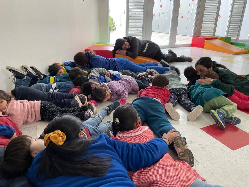 Realizan simulacro de balacera en jardín infantil de Molina
