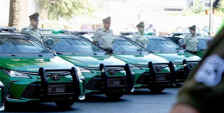 Siete comunas recibirán los 19 vehículos policiales destinados para la provincia de Curicó