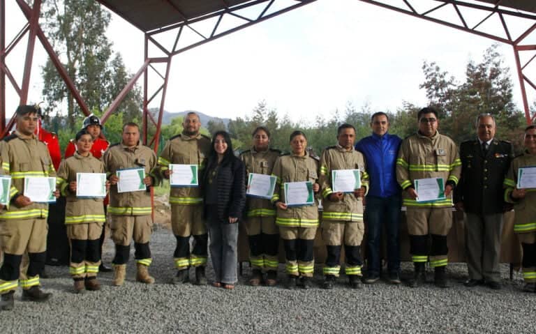 Bomberos de Potrero Grande celebraron su primer aniversario