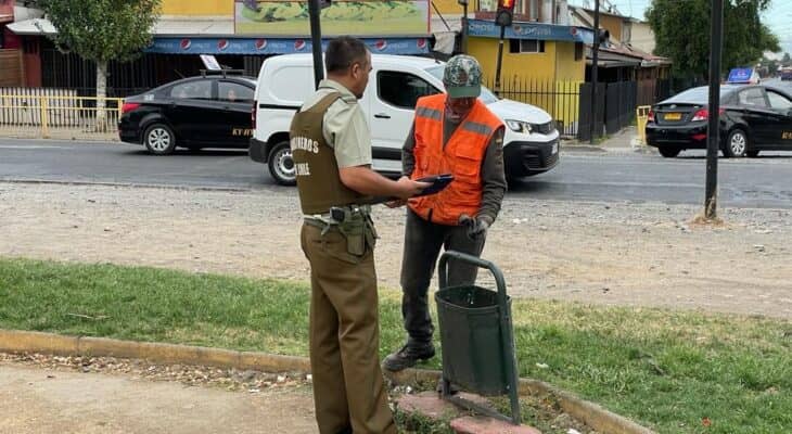 Encuentran una importante cantidad de balas en contenedores de basura ubicados en El Boldo