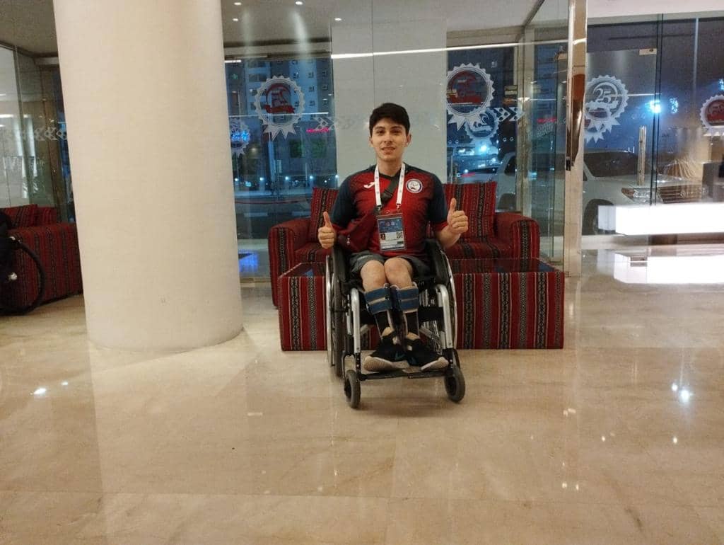 Diego Silva a la espera de competir en Mundial de Para Powerlifting en Dubai