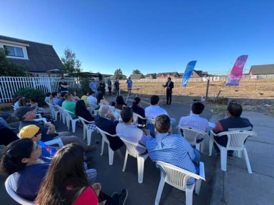Conjunto habitacional de Romeral coloca primera piedra tras 23 años de espera