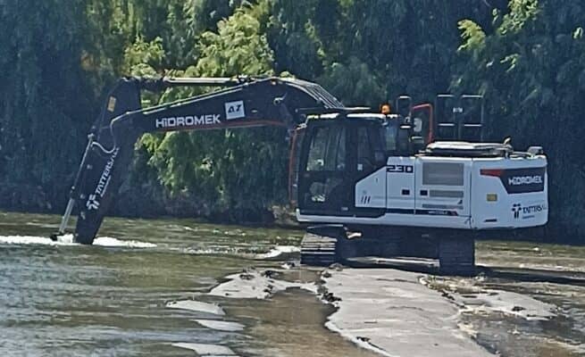 Alerta por intervención del Río Mataquito a la altura de la empresa Licancel 