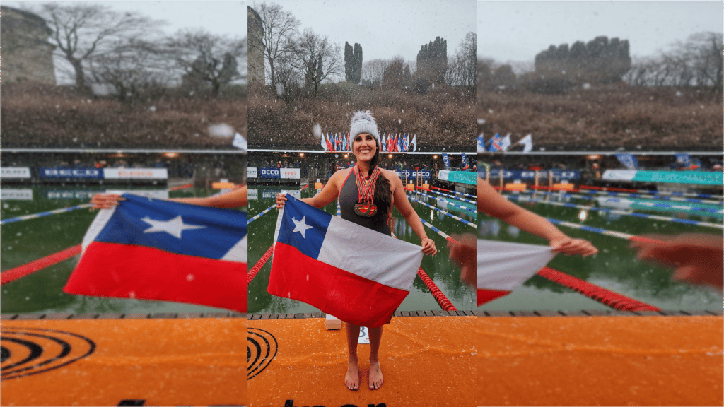 Bárbara Hernández llega al salón de la fama de la natación sobre hielo