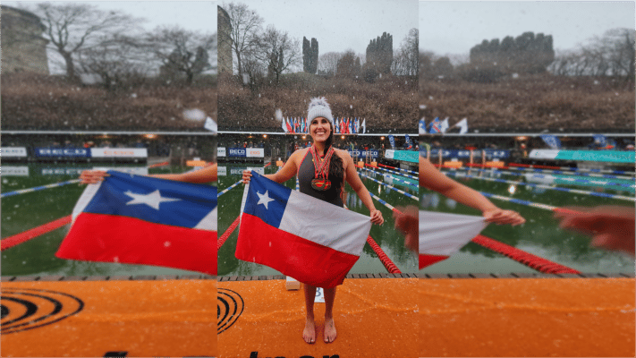 Bárbara Hernández llega al salón de la fama de la natación sobre hielo