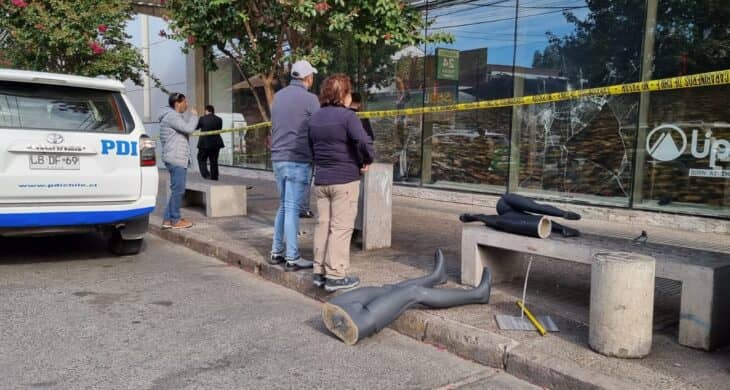 Millonario robo sufrió tienda deportiva de Mall Valle Curicó