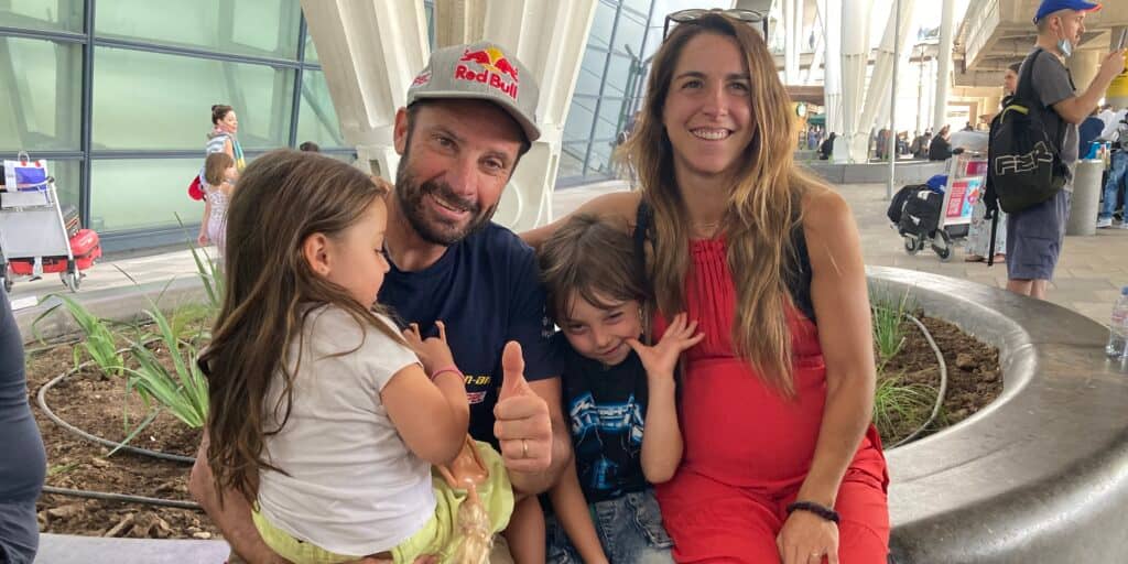 Del Dakar al hospital en Chile: “Chaleco” López recibirá a su tercer hijo