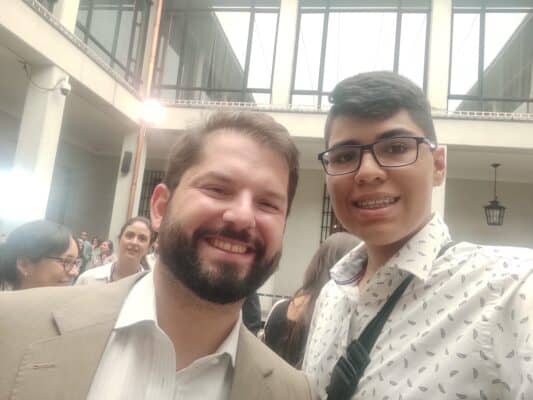 Estudiante de Romeral obtuvo doble puntaje nacional y fue recibido por el presidente Gabriel Boric