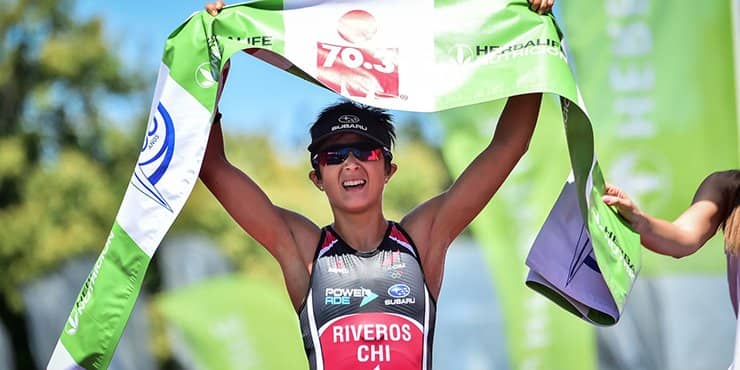 Bárbara Riveros consigue su sexto Ironman 70.3 de Pucón