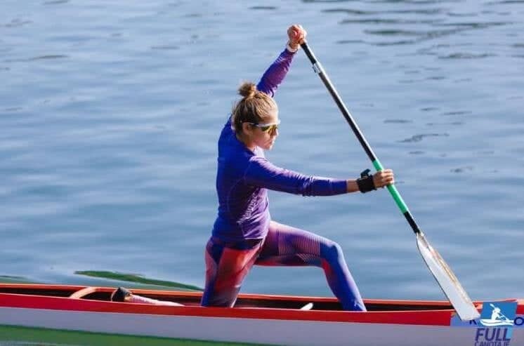 Karen Roco ganó un "cupo país" para el canotaje de Paris 2024