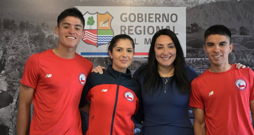Gobernadora regional se reunió con los deportistas destacados del Maule el 2022