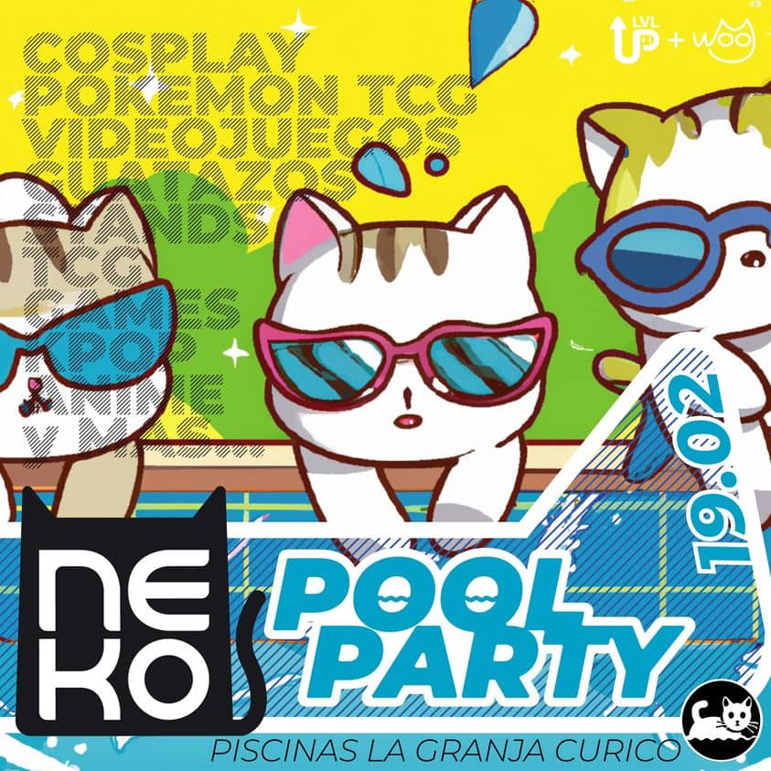La Fiesta “Neko Pool Party” se aproxima este fin de semana